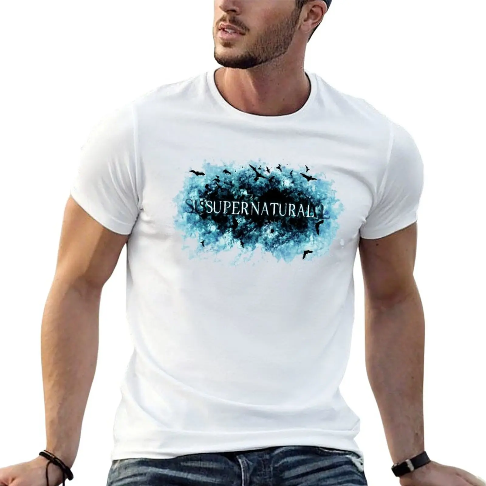 

t shirts man cotton T-Shirt man supernatural for cotton t shirts soft
