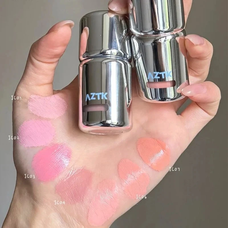 AZTK 블러셔 컬러 페이스 메이크업 리퀴드 블러쉬 모이스처라이저 롱래스팅 아이섀도우 뷰티 볼륨업 치크 틴트 화장품