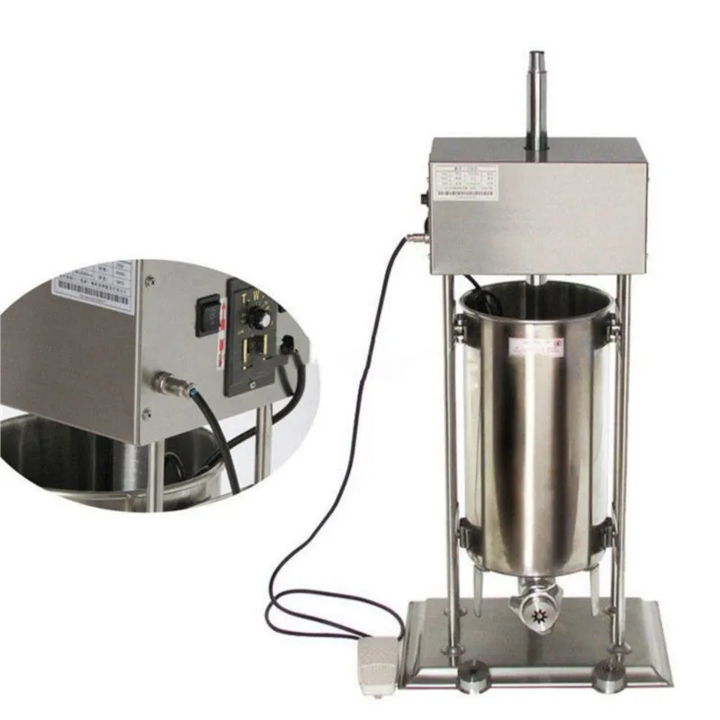 Machine Électrique à Churros en Acier Inoxydable, avec Friteuse, pour Usine de Boissons