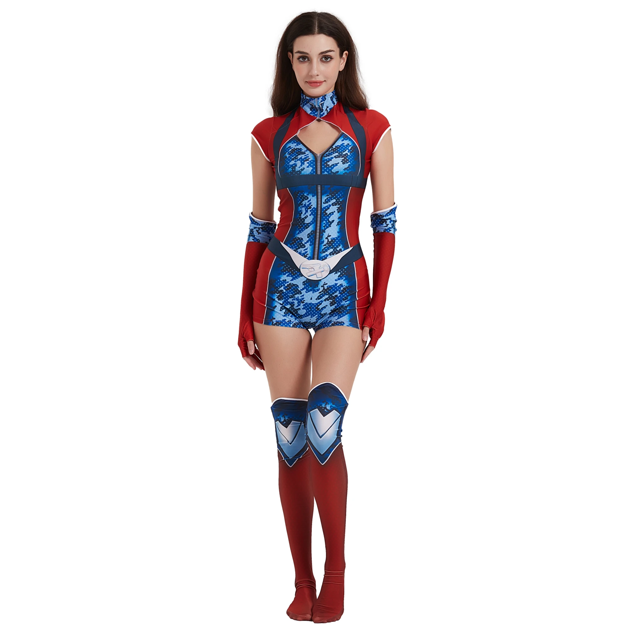 The Boys 4 Anime Clothes Firecracker  Cosplay Costumes Firecracker Bodysuit Halloween Costumes for Women Superzentai Suit