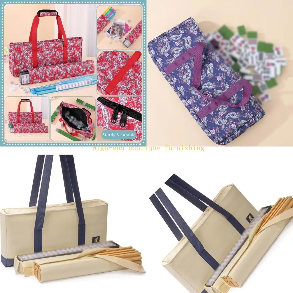 L9NB Functional pliable Mahjong Bag With Reinforced Stitching For Prolonged Use During Parties