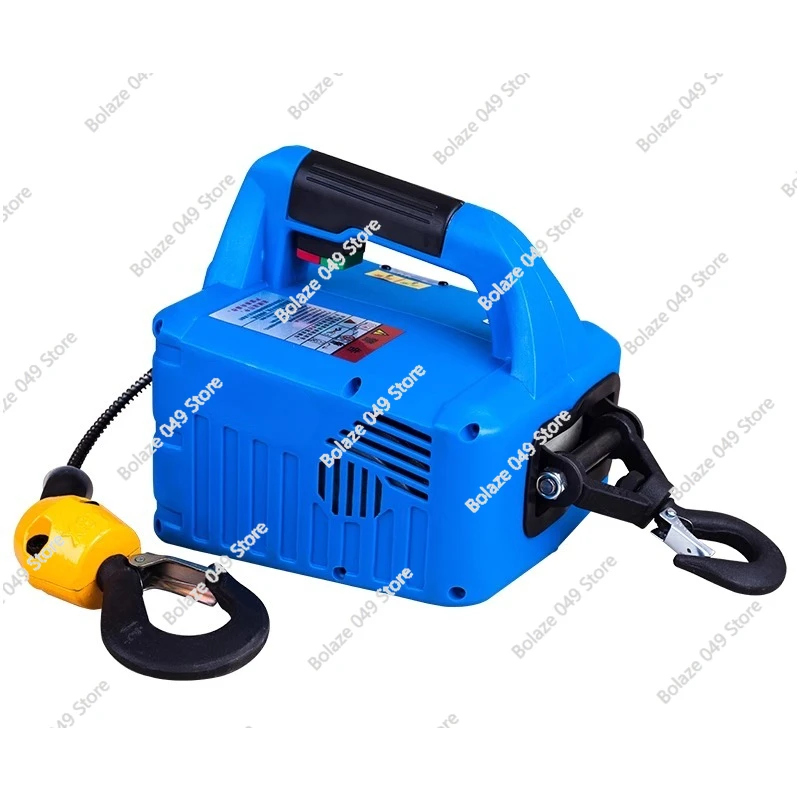 

220V Portable Electric Winch 500KG 300KG 200KG with Wireless Remote Controller Winch Electric Hoist Windlass Line Control Manual
