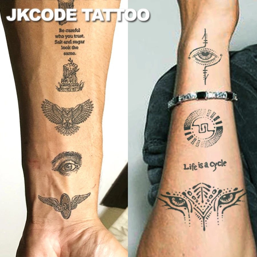 

Полупостоянные наклейки для татуировок | Татуировка розовой лозы, роза и крест, татуировки с одуванчиком и бабочкой, татуировка для рук | Имитация поддельных татуировок, растительная тема, татуировки на пальцы, волшебные татуировки, срок службы 1-2 недели