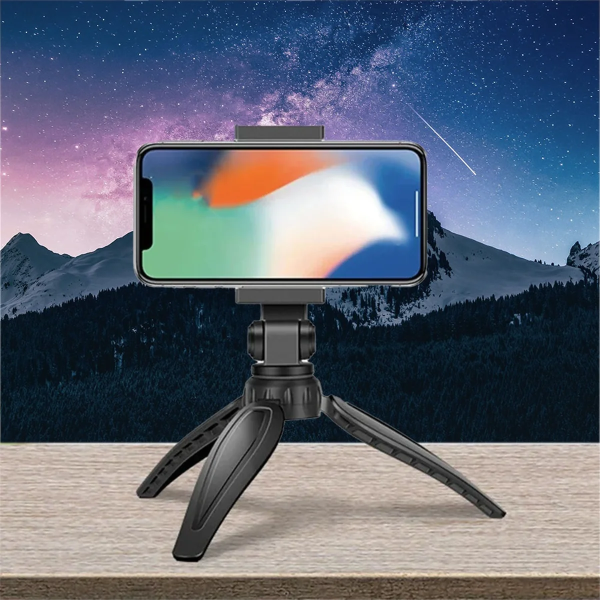 QA88X Tripod Foldable 360° Rotation Selfie Stick Monopods Video Stand Universal for Smartphone