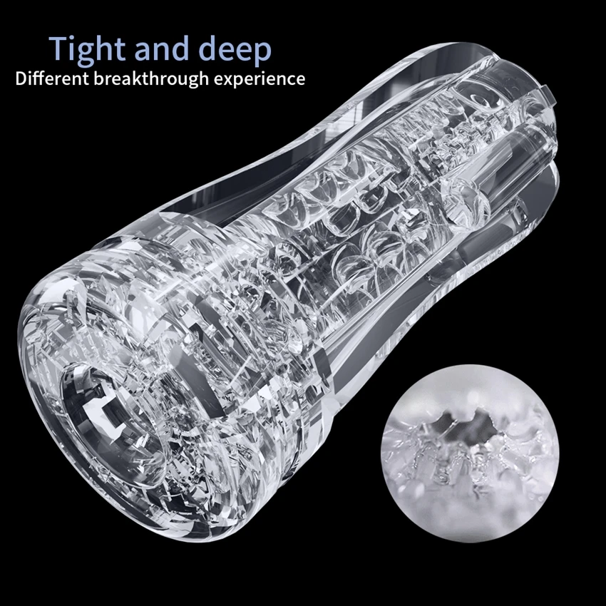 المهبل الحقيقي جهاز استمناء فراغ الجنس عن طريق الفم كس ألعاب جنسية لمنطقة الشرج رجالي الاستمناء مدلك منتجات الكبار اللسان مص سيليكون #3