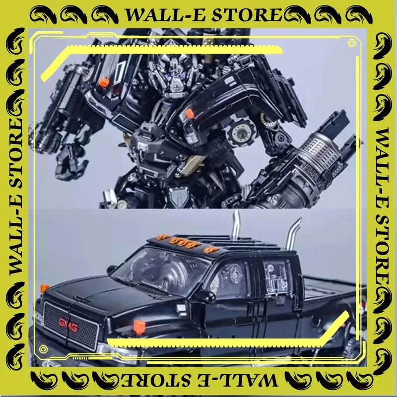 재고 있음 WJ WEIJIANG 버전 2.0 변환 블랙 애플 M06 MPM06 M-06 Ironhide 확대 버전 메탈 액션 피규어