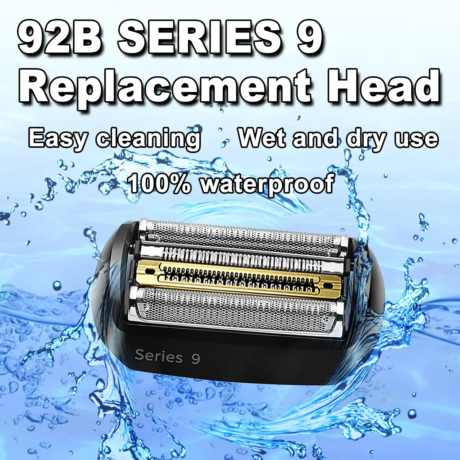 92B Electric Replacement Shaver Head Accessories For Braun Series 9 9290cc 9291cc 9370cc 9293s 9385cc 9390cc 9330s 9296cc