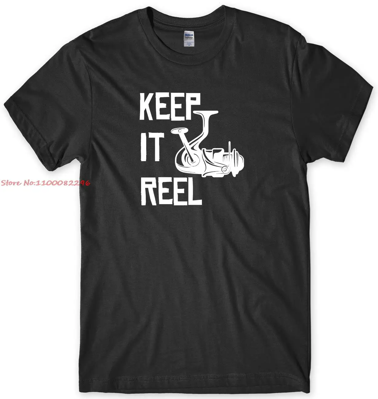 Keep It Reel Mens Funny Unisex T-Shirt