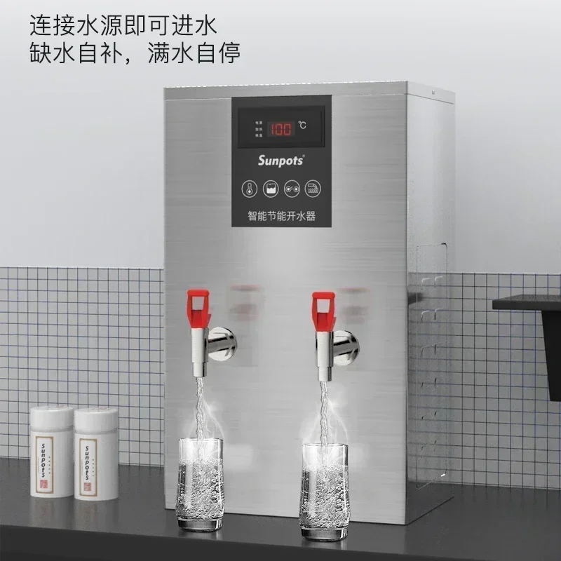 

Insulated electric water boiler large capacity barrel new commercial automatic water boiler hotel filter water boiler