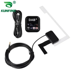 Universal DAB USB Android Car Radio Tuner Window Antenna Navigation APP Control Kit DAB USB Dongle Digital Audio Broadcasting