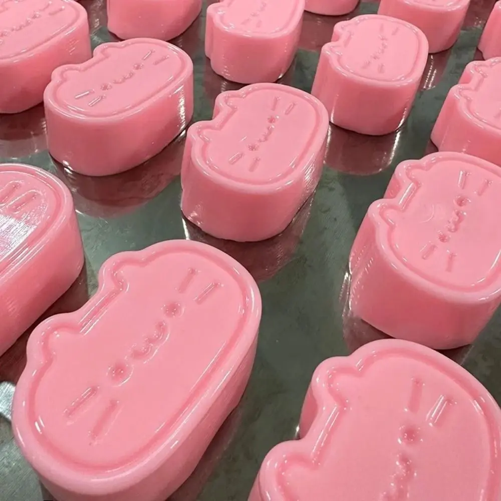 New Sticky Cat Cheese Pinch Toy TPR Cute Squeeze Toy Soft Squishy Pressure Relief Slow Rebound Toy