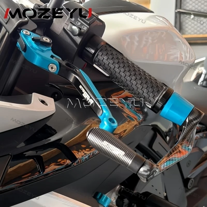 

For CFMOTO CF MOTO 675 SR-R 675 SRR 2024 2025 2026 Aluminium Adjustable Brake Clutch Levers 675SRR Handle bar Grips Accessories