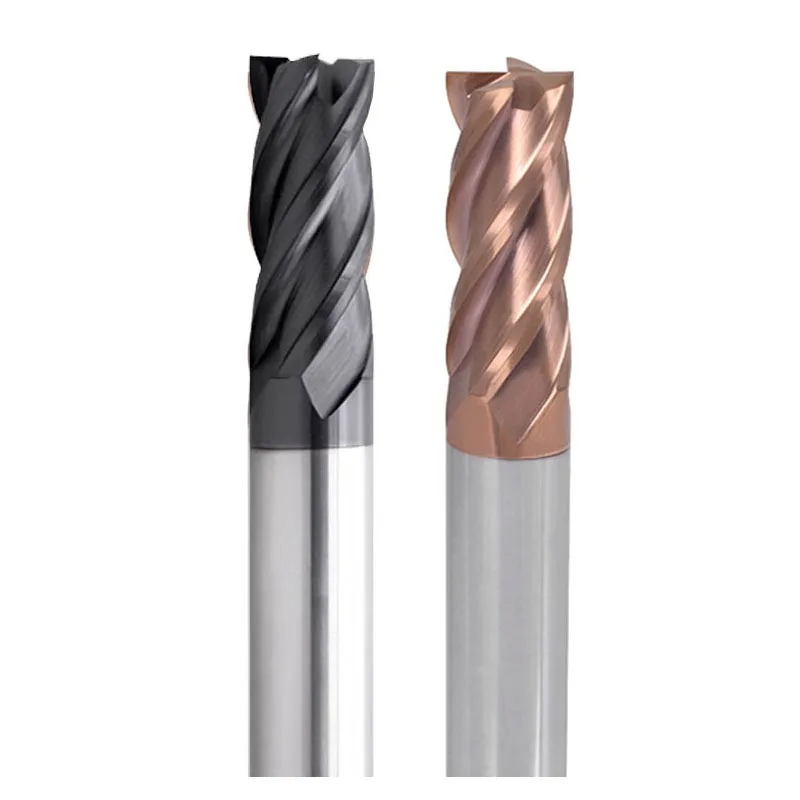 spuare end mills 3.175Tungsten Carbide Hard steel Machining milling 1/2cutter end mills 4flute The british System spuare