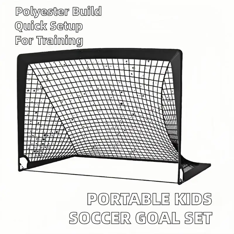 휴대용 접이식 축구 골대 세트 간편 분리형 축구 훈련 장비 공장 판매 경기장 장비