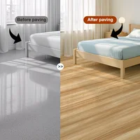 1pc 118.11in Self Adhesive Matte Floor Stickers Home Decoration Kitchen Bathroom Wardrobe Floor Wood Grain Floor Stickers 6