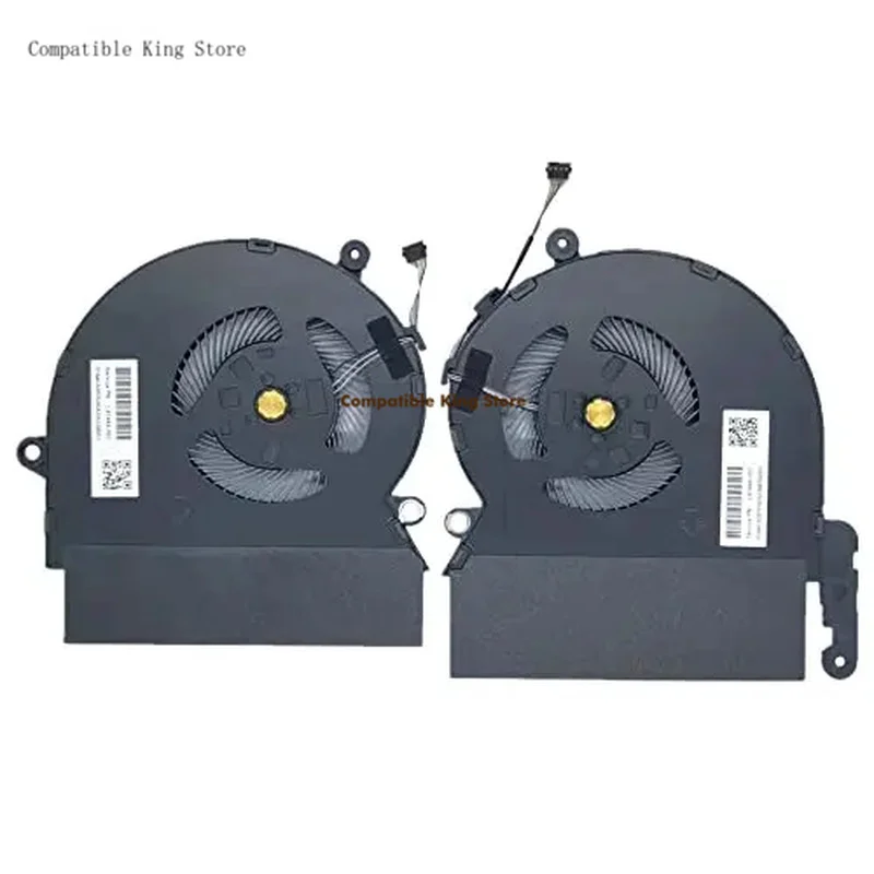 d Replacement New Laptop CPU+GPU Cooling Fan  For HP  15-DF Series L41484 L41485-001 Fan