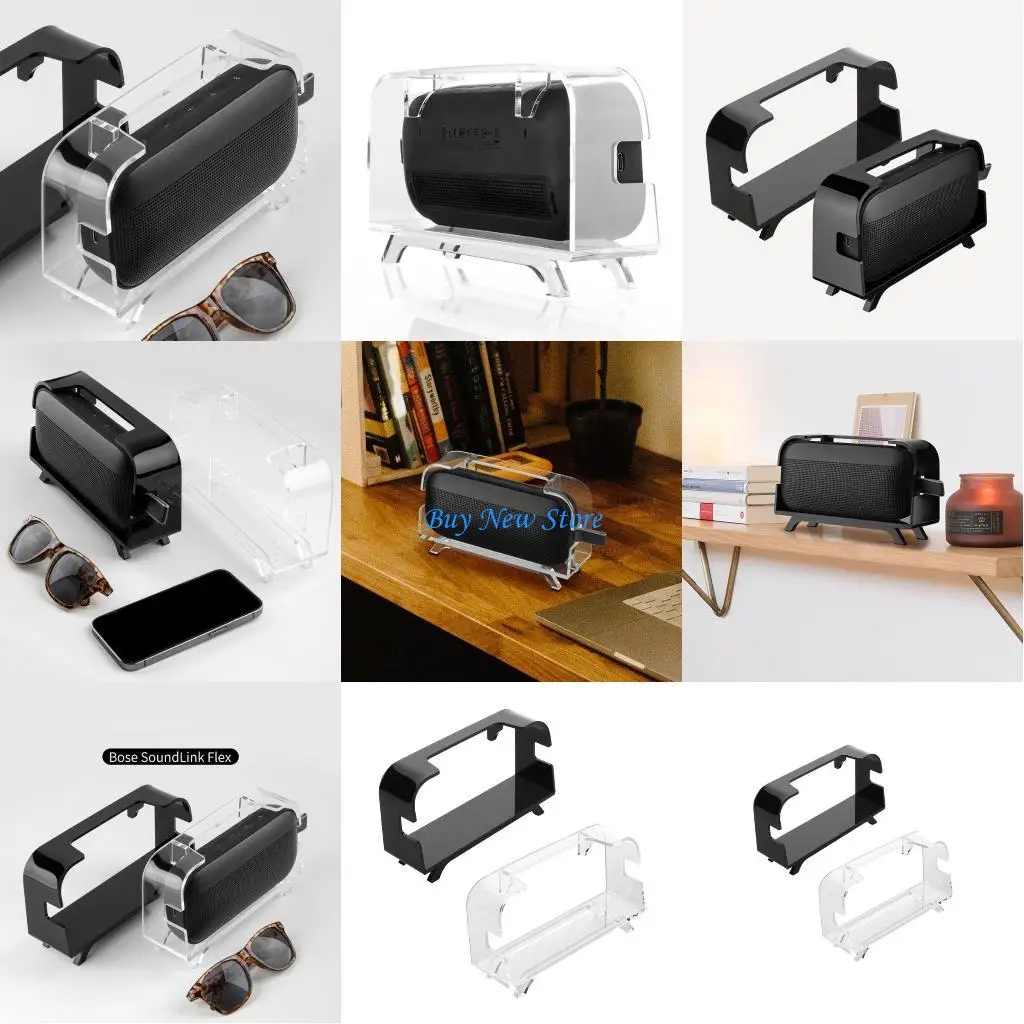 

20CE Acrylic Speaker Desktop Stand for Smart Speaker Holder