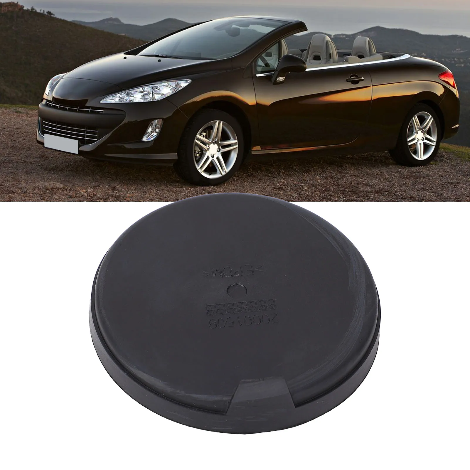 20001509 Headlight  Cover Car Headlight Dust Cover 6203E4 Headlamp Dust  Replacement For  308CC 2008‑2013
