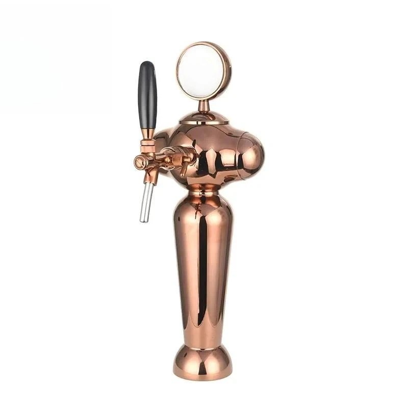 for Single Hole LED Vented Vase Beer Column Tower Elegant Beverage Dispenser