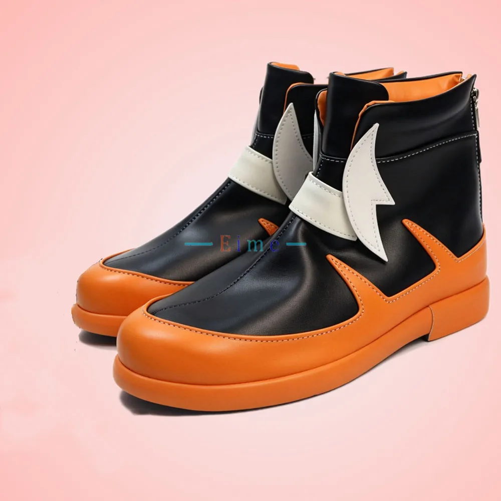 Raihan Cosplay Shoes Game Cosplay Props PU Leather Shoes Big Size Halloween Carnival Boots Custom Made