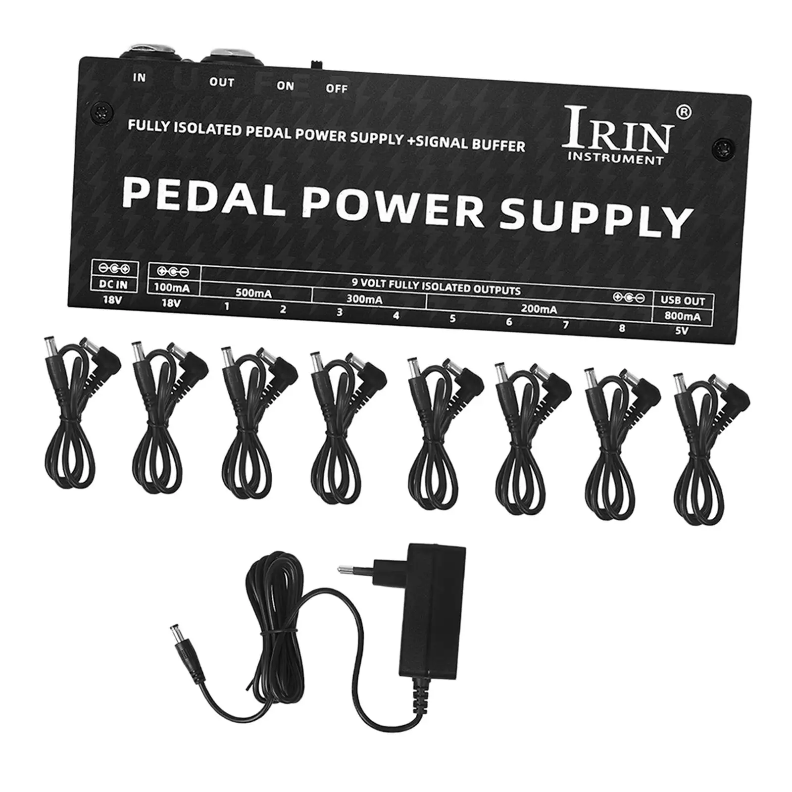 

Guitar Pedals Power Supply for Electric Guitar, Acoustic Guitar Pedalboard Power Supply