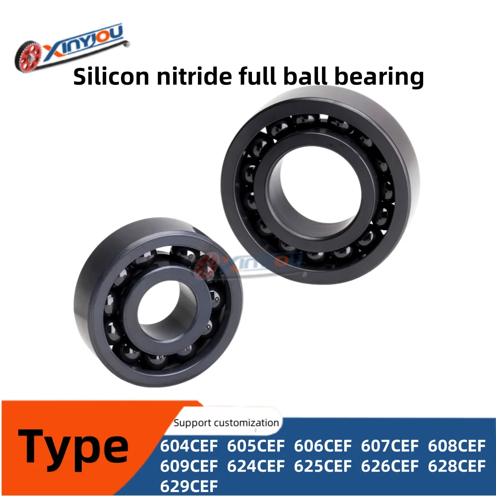 

Silicon nitride full ball ceramic bearings 605 606 608 609 625 628 626 604 resistant to high temperature corrosion