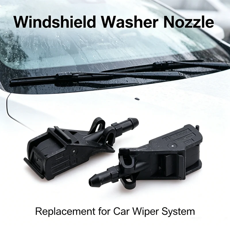 

2Pcs Windshield Water Sprayer Spray Washer Nozzle For VW Beetle Jetta Golf MK4