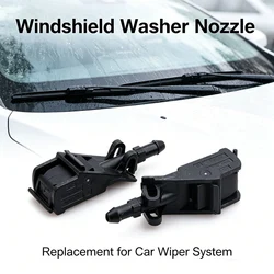 2Pcs Windshield Water Sprayer Spray Washer Nozzle For VW Beetle Jetta Golf MK4