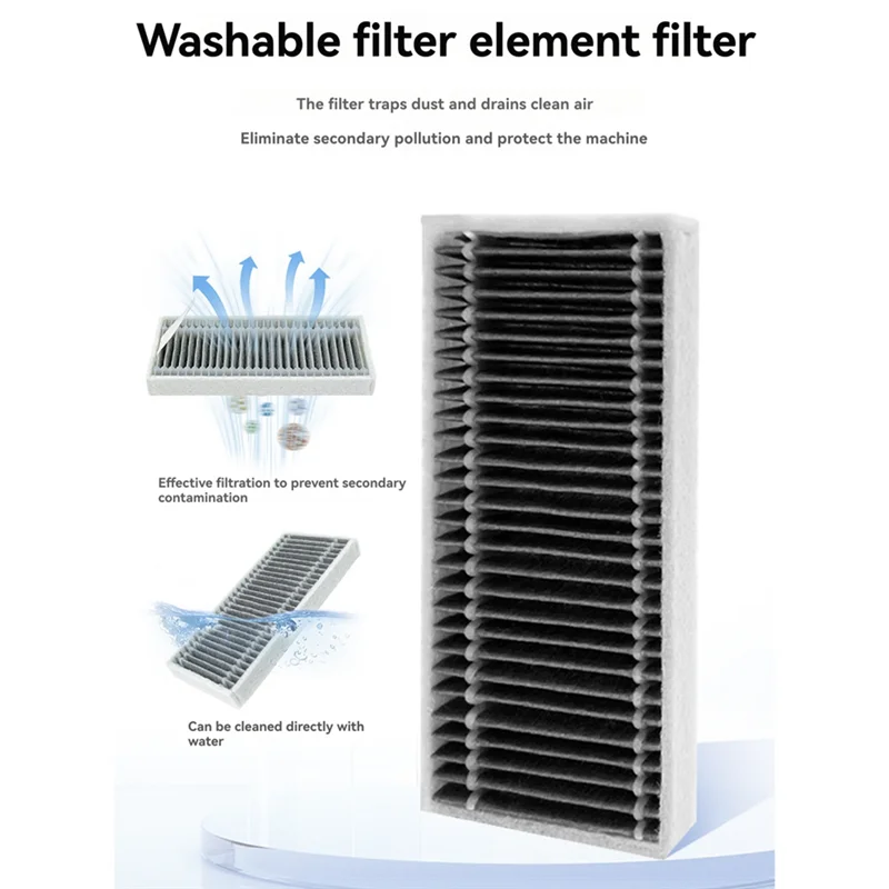 

ABBP-8PCS Roller Side Brush Hepa Filter Dust Bag Replacement For Ecovacs Deebot T80 Vacuum Cleaner Accessories