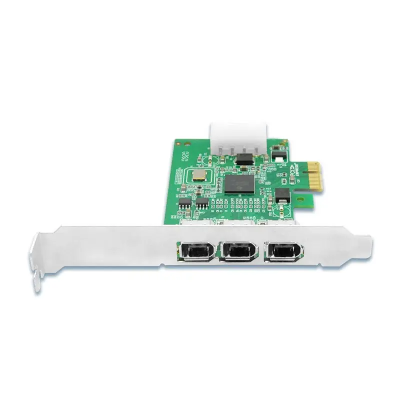 Tarjeta PCIe x1 a Firewire 400 de 3 puertos, 1394A, USB