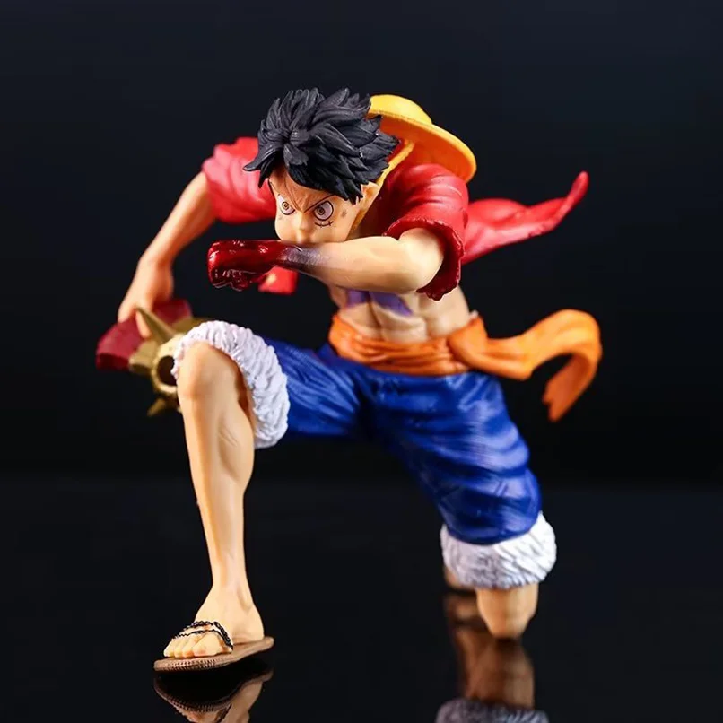 12 см аниме One Piece Luffy Модель Статуэтка из ПВХ экшн-модель персонажа игрушка подарок коллекционные предметы