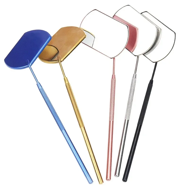 Eyelash Mirror Grafting Lash Magnifying Beauty Long Handle For Checking False Lashes Extension Makeup Tools Mirror Tools