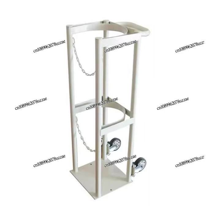 WWK050 Cylinder Storage Rack 40L F Fixed Rack Oxygen Nitrogen Cylinder Fixed Rack (White - Three