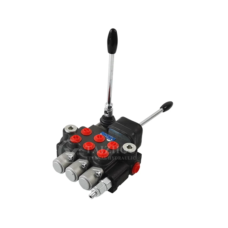 Hot Selling for Wood Splitter 120 Liter Manual Operated Hydraulic Directional Control Valve With Monoblock Structure