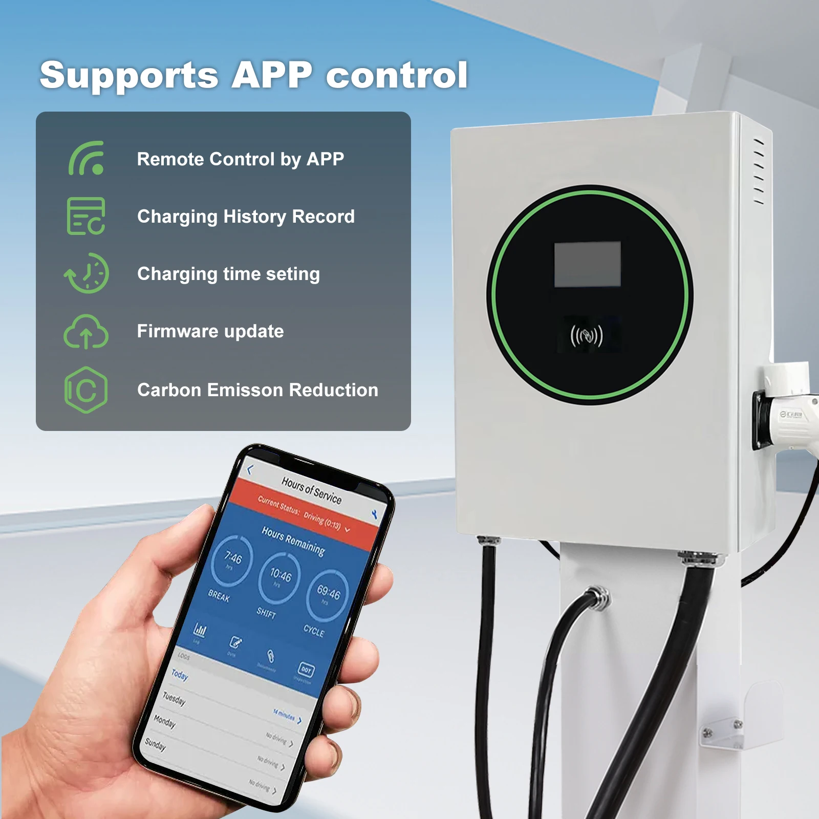 Cargador Rápido para Vehículos - Ev Charger Wallbox reseña y precio