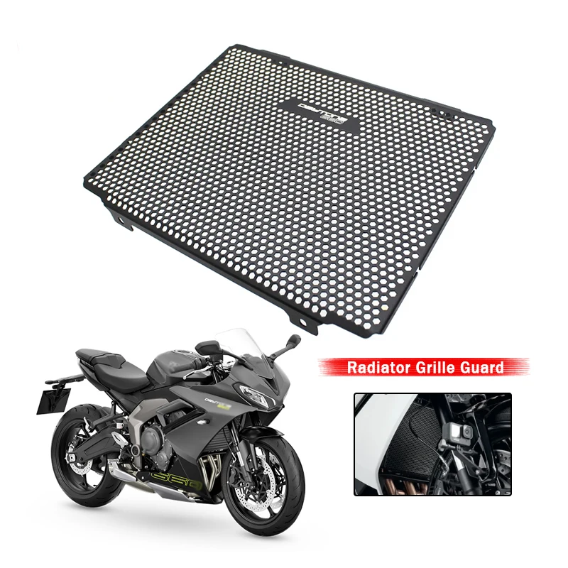 

Motorcycle Daytona660 Radiator Guard Grille Grill Cooler Cooling Cover Protection Fit For Daytona 660 2024 2025