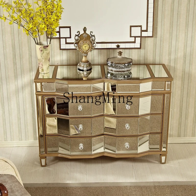 

FG simple modern foyer partition storage cabinet entrance entrance entrance decoration cabinet