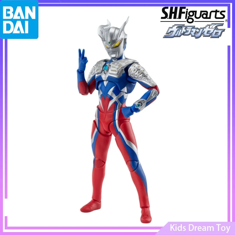 Bandai in Stock SHF ULTRAMAN BELIAL[Clear Color Ver]&ULTRAMAN ZERO [ULTRAMAN NEW GENERATION STARS Ver.]Anime Action Figures Toys