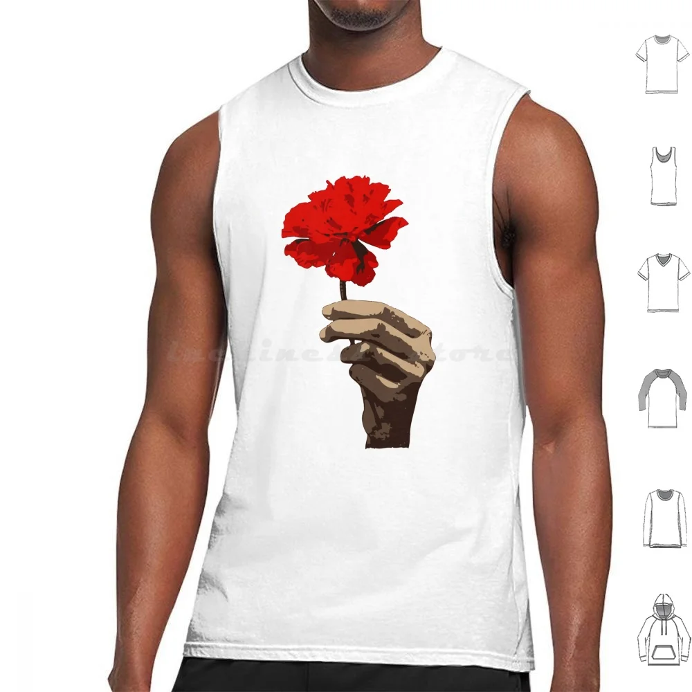 Hadestown Flower Tank Tops Print Cotton Hadestown Hadestown The Musical Musical Hadestown Hades Persephone Orpheus