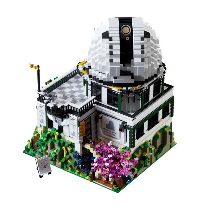 IN STOCK 910027 City Mountain View Observatory Building Blocks Model Bricks 3961pcs Modular Building Construction Kit for Adults