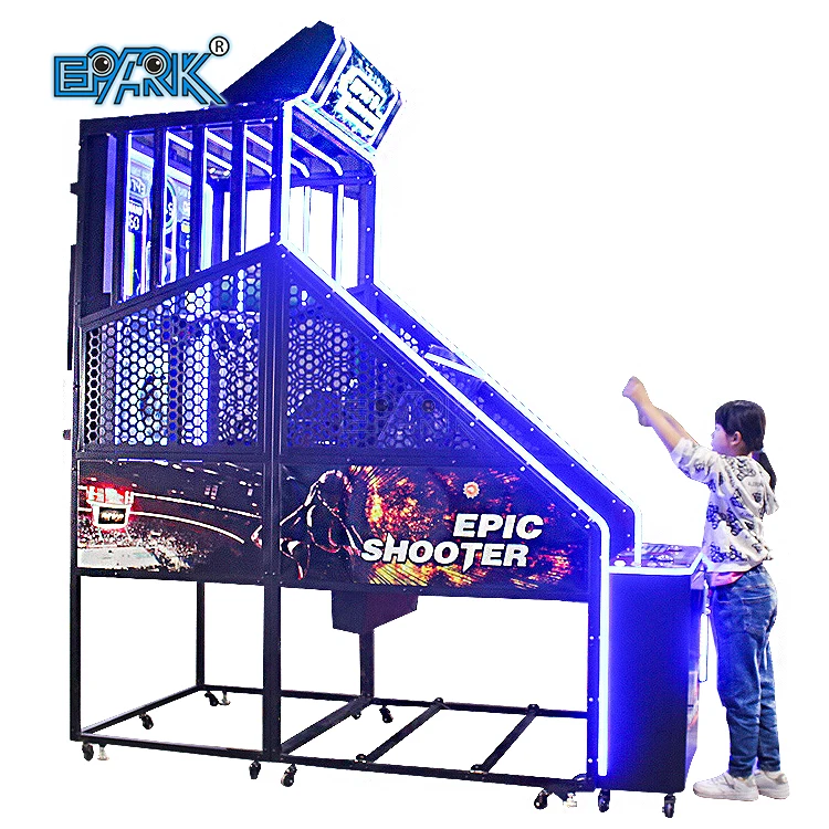 Hot Selling Coin Operated Street Basketball Shooting Game Machine Epic Shooter Indoor Basketball Shooting Machine