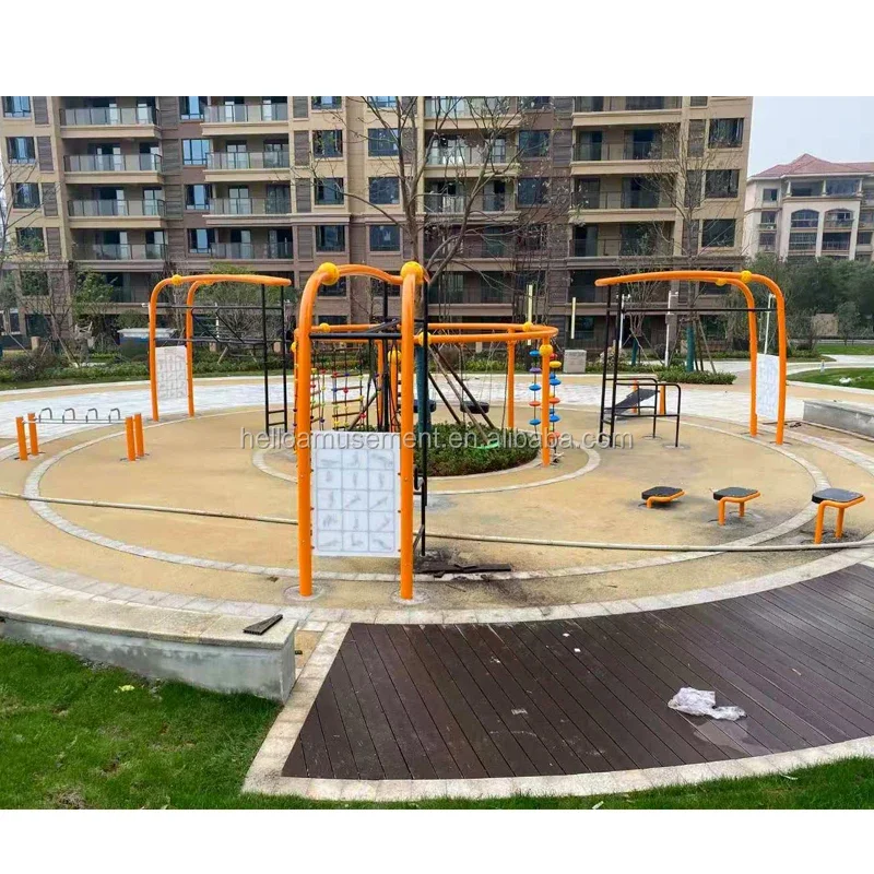 Outdoor Playground Park Work Out Body Fitness Equipment Outdoor Gym