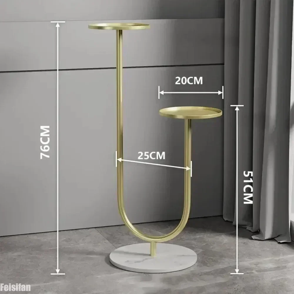 

Creative Metal Floor Stand Shelves For Balcony Living Room Flowerpot Vases Holder Plants Display Shelves Furniture Decoratives20