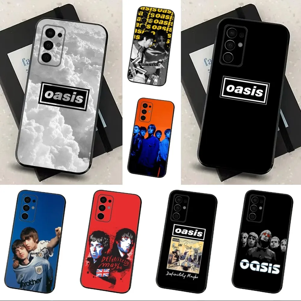 Rock O-Oasis-ES Band Phone Case For Samsung Galaxy A91,A80,A73,A72 ,A71,A53A52,A32 ,A31A22,A21s,A20,Black Cover