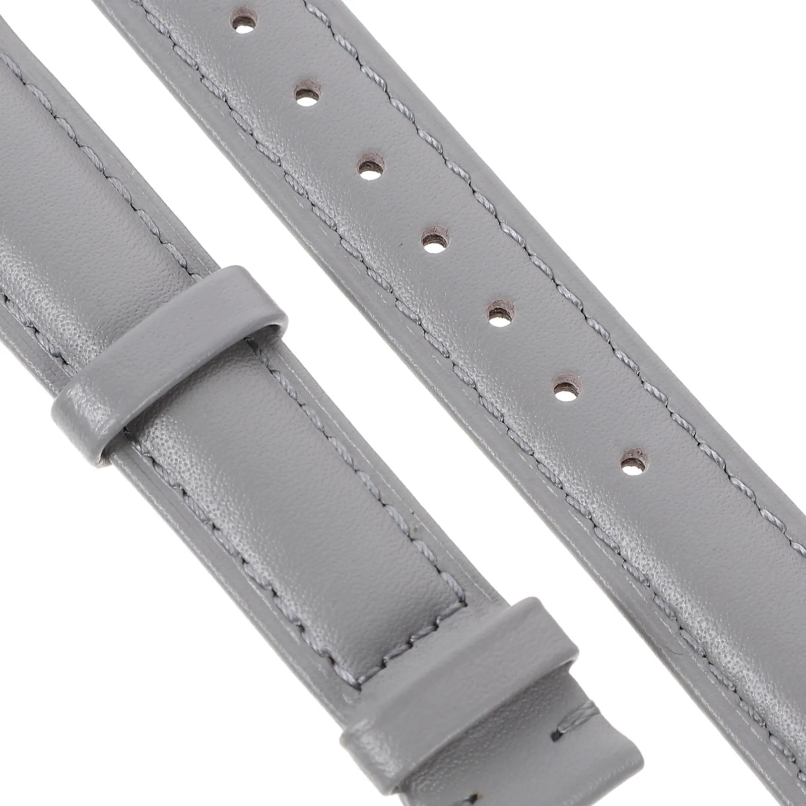 Stainless Steel Buckle Watch Band Watch Strap For Office Worker 16MM Grey All Comfortable Stylish Simple