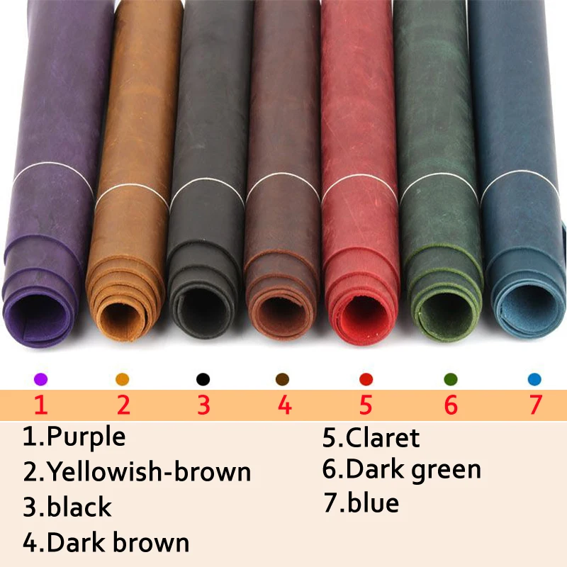 

soft leather cowhide pattern of 1.8-2mm leather material handmade DIY fabric for Crafts Tooling Sewing Wallet Earring Hobb