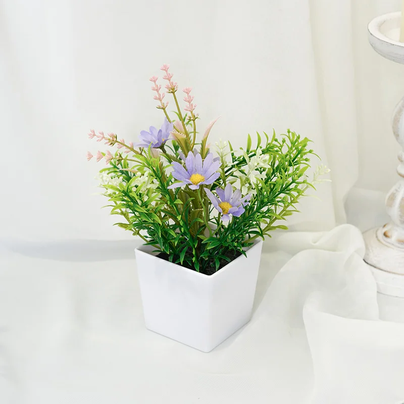 1pc Simulation von kleinen Topfpflanzen und Blumen, verwendet für kommerzielle Büro platzierung, Garten, Hof, Heim dekoration