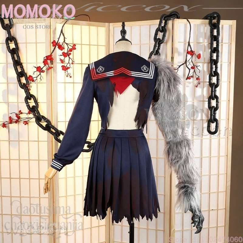 Christmas Horror Game F Cosplay Hinako Anime Costume Japanese School Uniform JK Dress Furry Paw Disguise Sexy Costumes