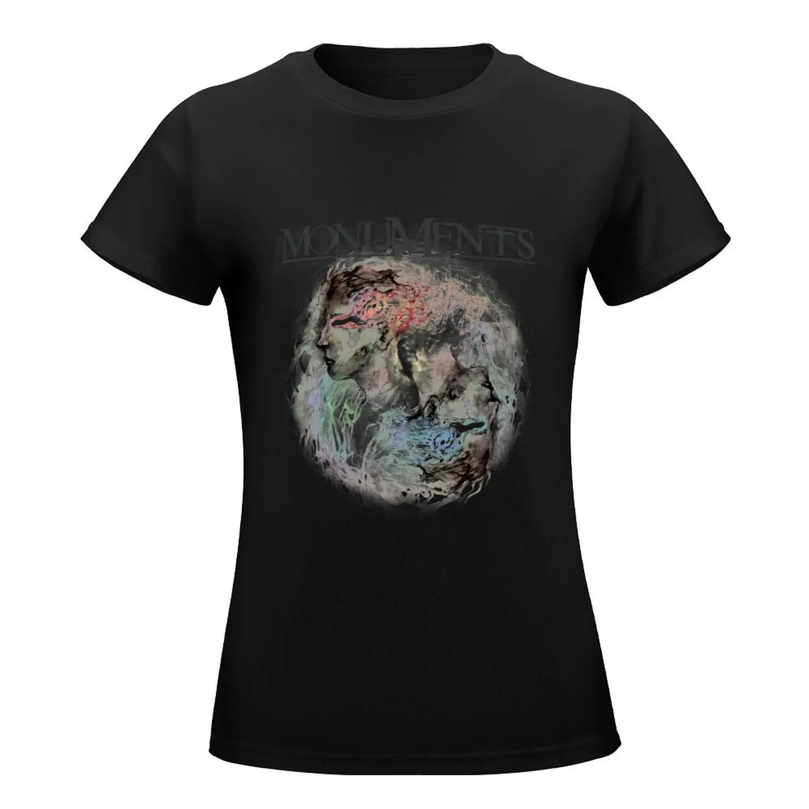 Monuments - Gnosis T-Shirt summer clothes female shirts graphic tees summer top rock and roll t shirts for Women