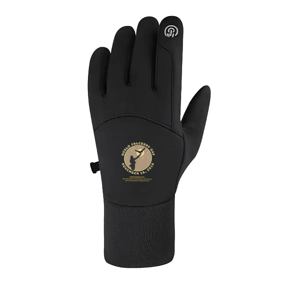 

World Falconry Day Long-Distance Cycling Gloves Thermal Touch Screen Windproof